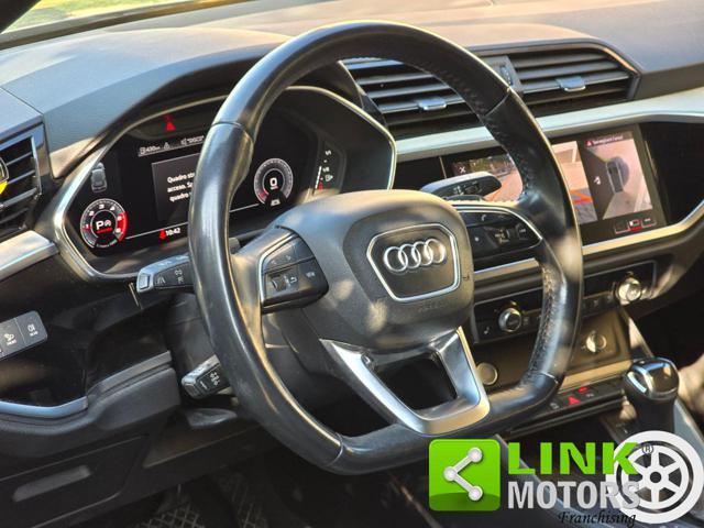 AUDI Q3 40 TDI 190CV S tronic quattro s line Identity Blac