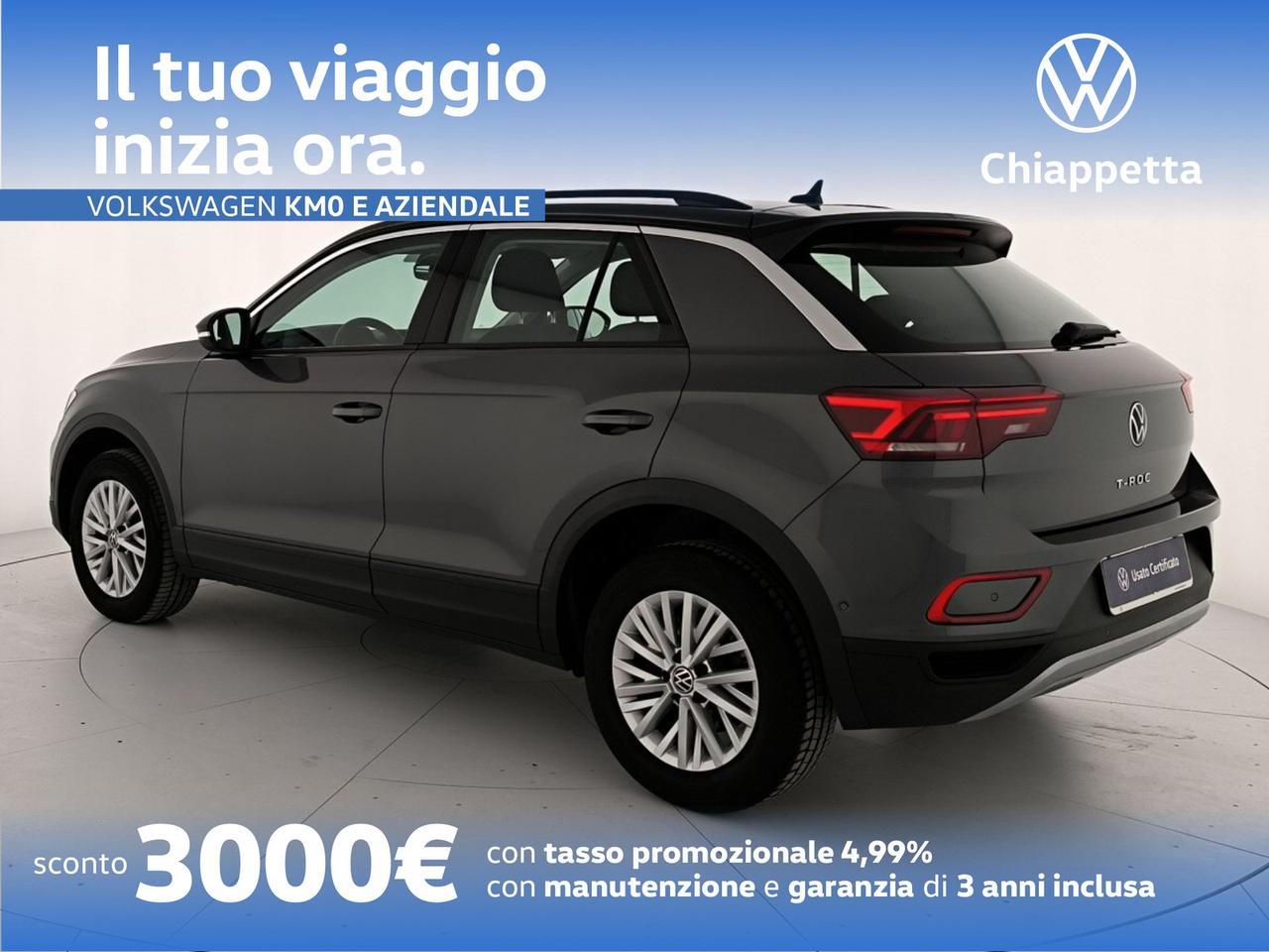 Volkswagen T-Roc 2.0 tdi life 150cv dsg