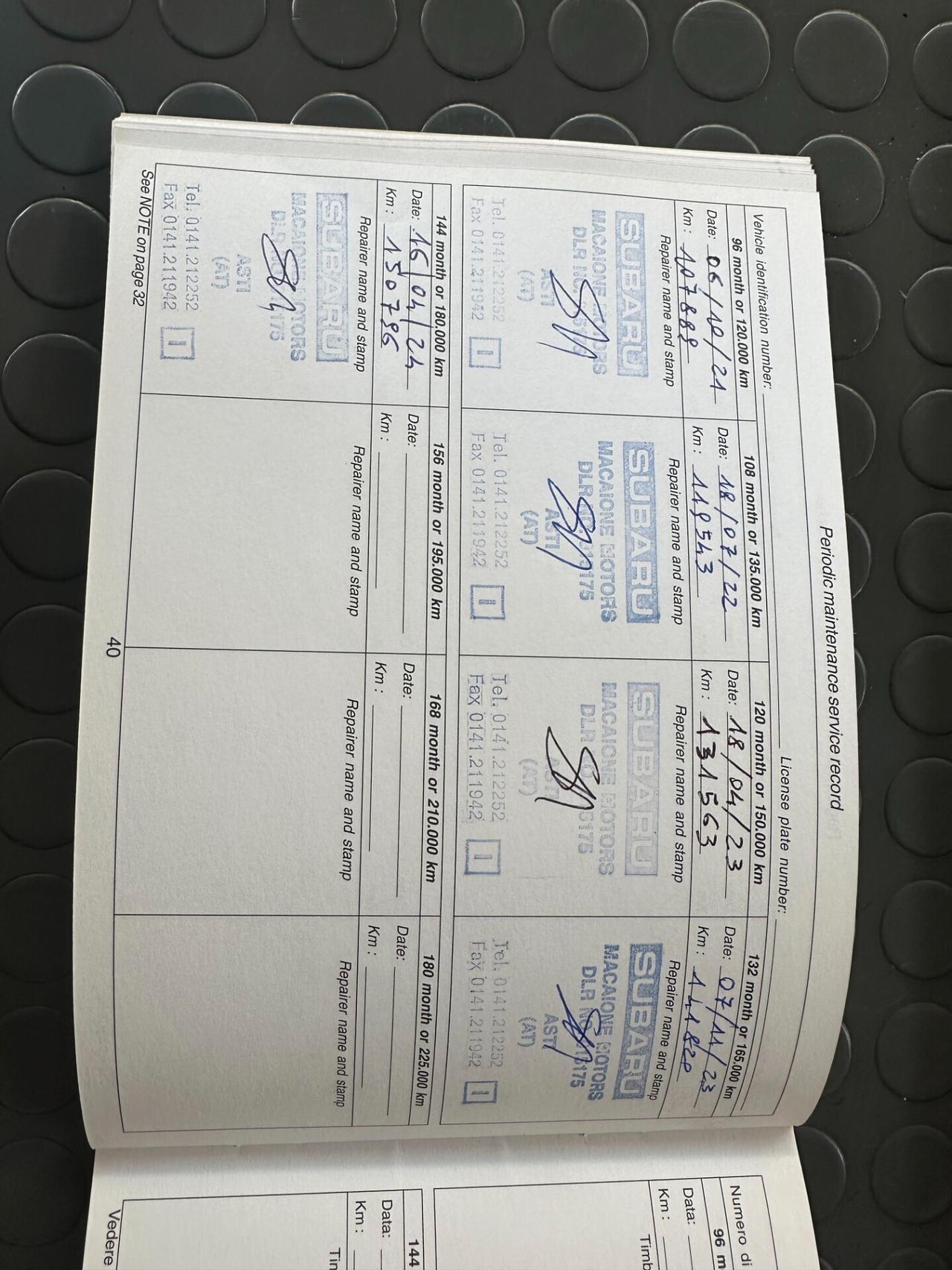 SUBARU OUTBACK 2.0d UNLIMITED