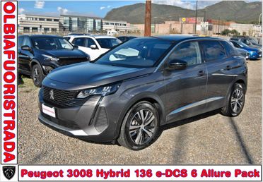 Peugeot 3008 Hybrid 136 e-DCS6 Allure