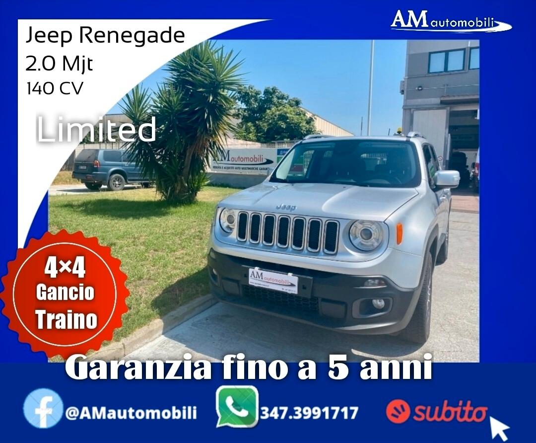 Jeep Renegade 2.0 Mjt 140 CV Limited *4x4 g. traino