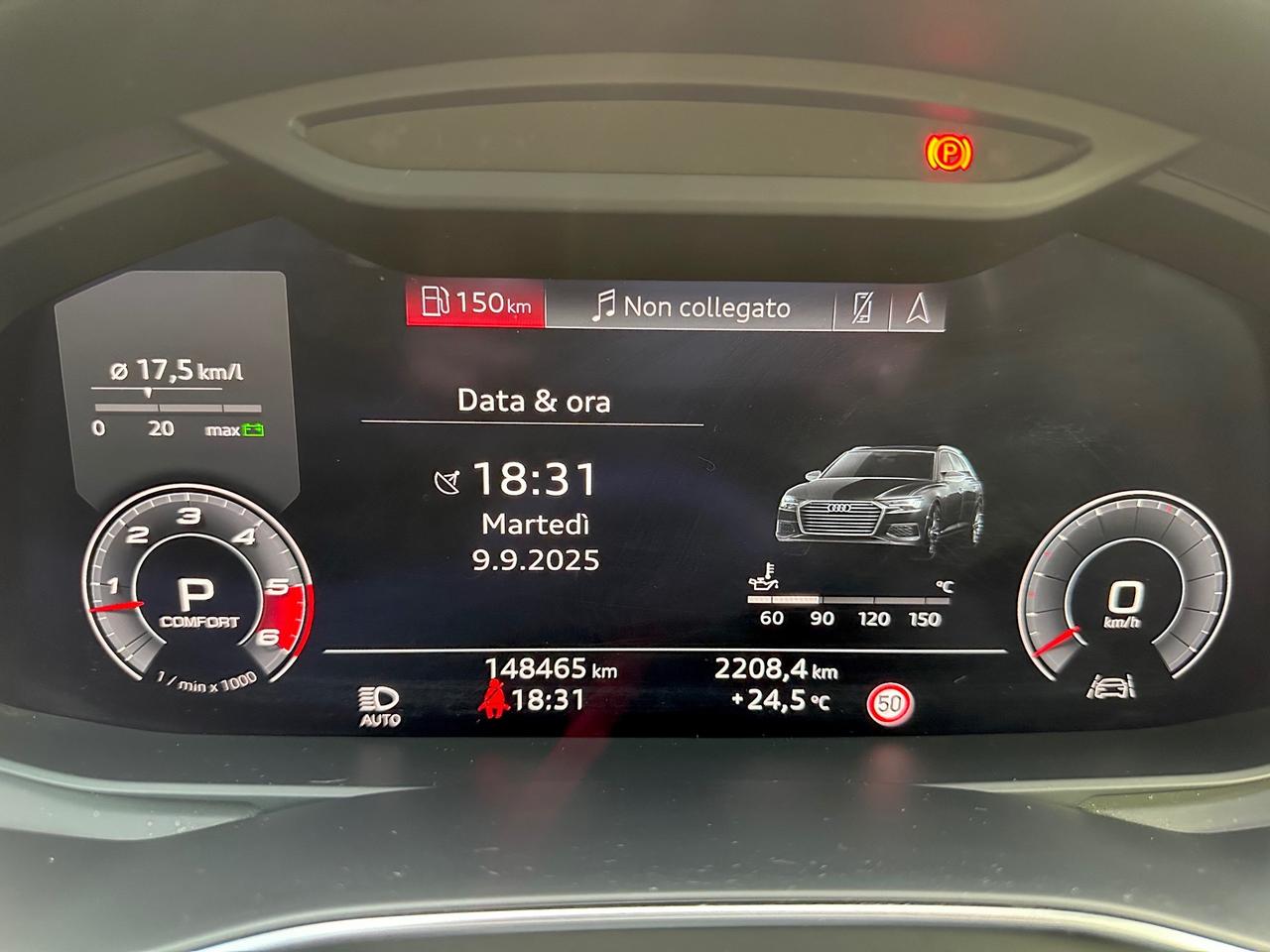 Audi A6 Avant 50 3.0 TDI quattro tiptronic 286 cv Hybrid Black Edition Led Permute Rate Garanzia