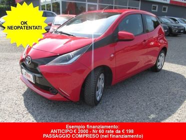 TOYOTA Aygo 1.0 VVT-i 69cv 5p. -OK NEOPATENTATI- "DA VETRINA"