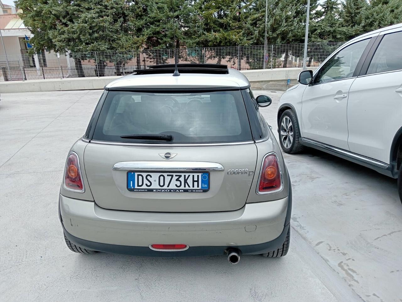 Mini cooper D 1.6D 109cv Tetto APRIBILE,Uniproprietario