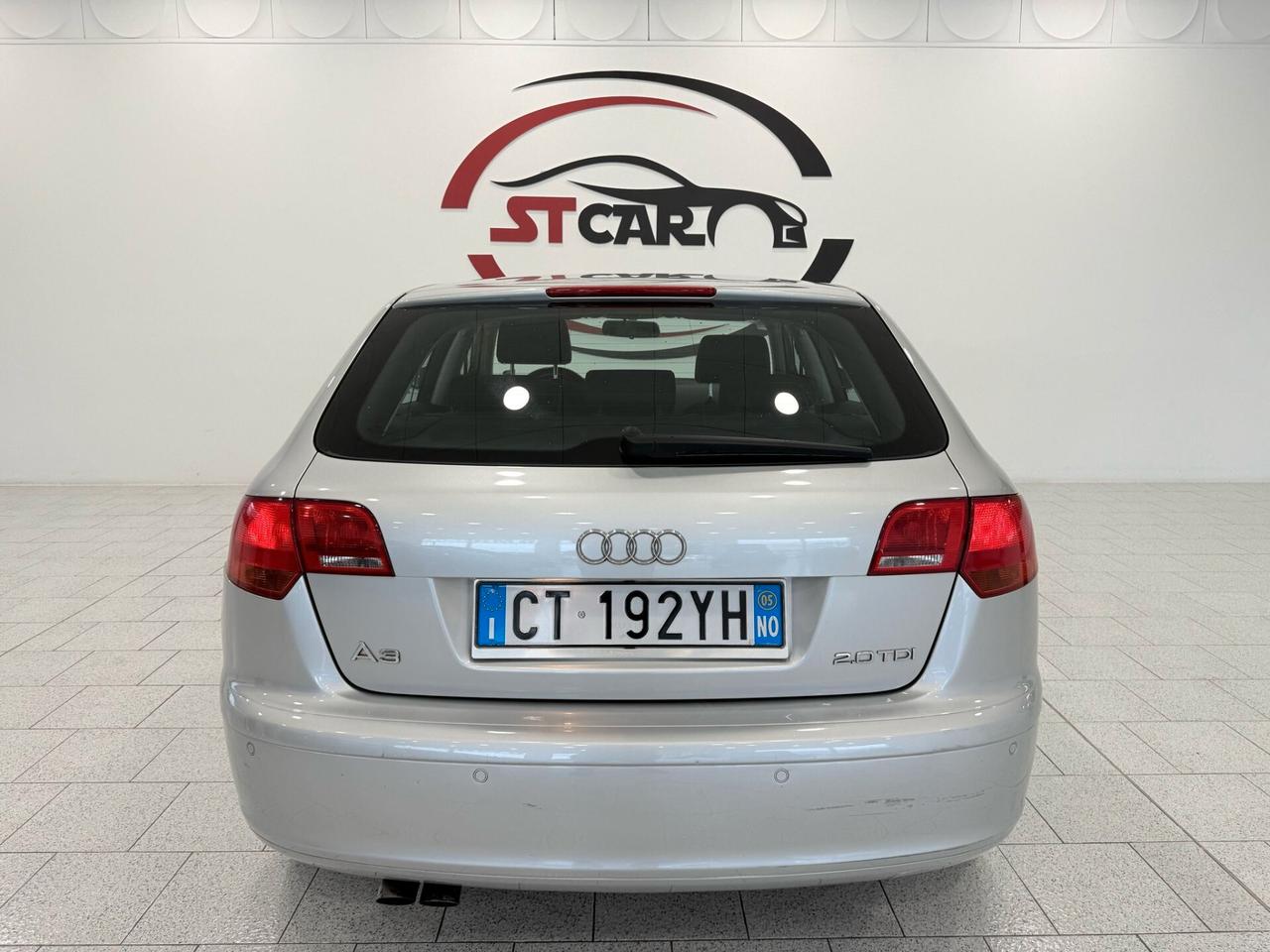AUDI A3 2.0 TDI 140cv cambio DSG Automatico 5 porte