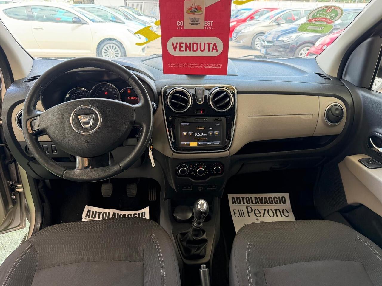 DACIA LODGY 7 POSTI 1.5 DIESEL 110CV