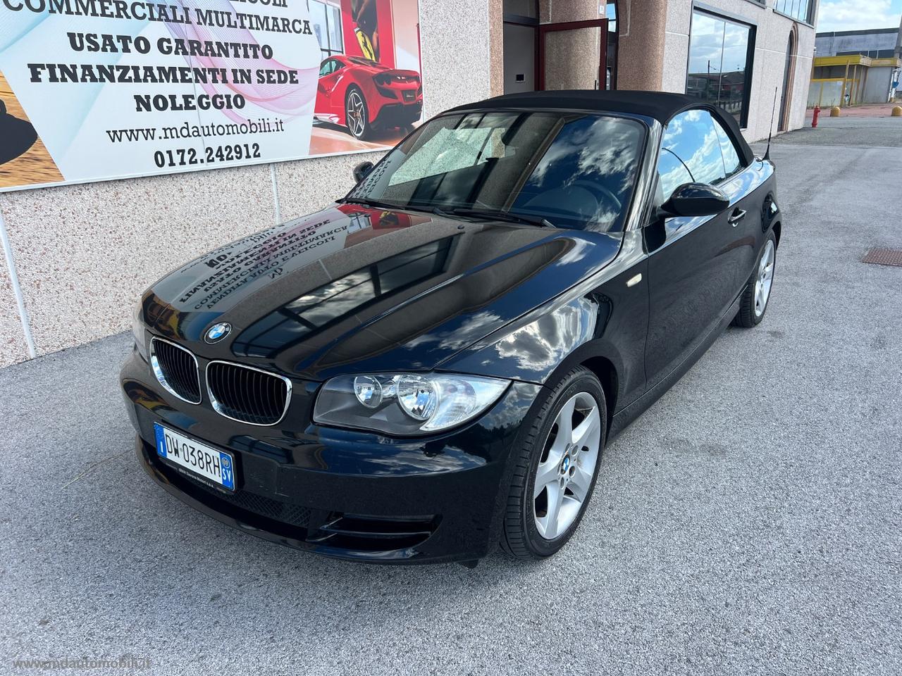 BMW 118d Cabrio Futura SOLO KM.90000 IVA ESPOSTA