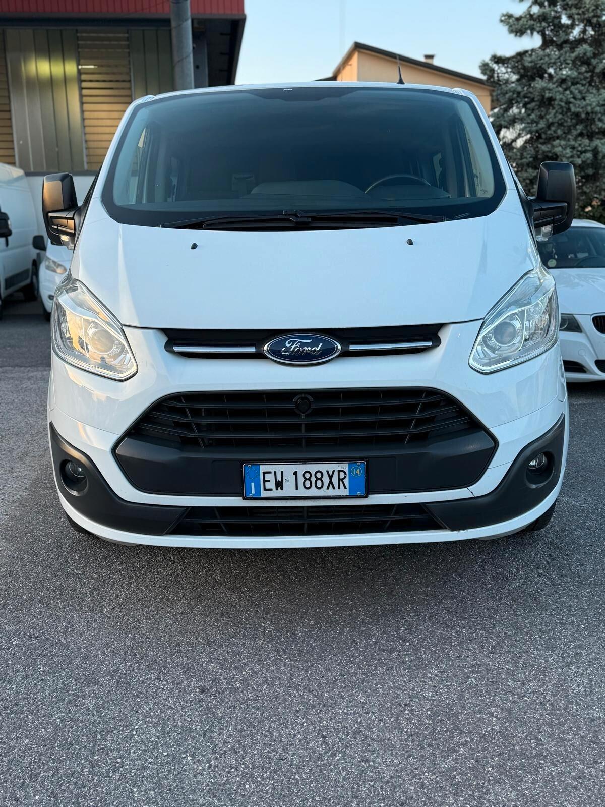 ford transit CUSTOM VAN 6 POSTI AUTOCARRO DOPPIA CABINA