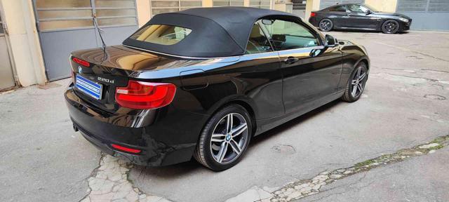 BMW 220 d Cabrio Sport PELLE-NAVI-LED-AUTOMATICA
