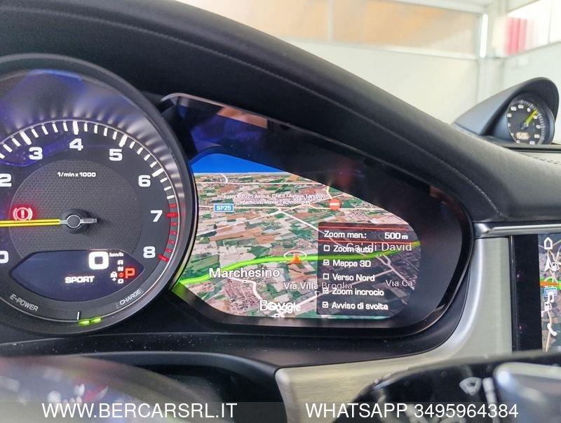 Porsche Panamera Panamera 2.9 4 E-Hybrid*TETTO*SPORT CHRONO*SEDILI RISCALDATI + VENTILATI*TELECAMERA*4 RUOTE STERZANT