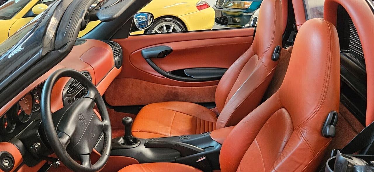 Porsche Boxster 2.5i 24v Manuale, Pelle Totale Rossa