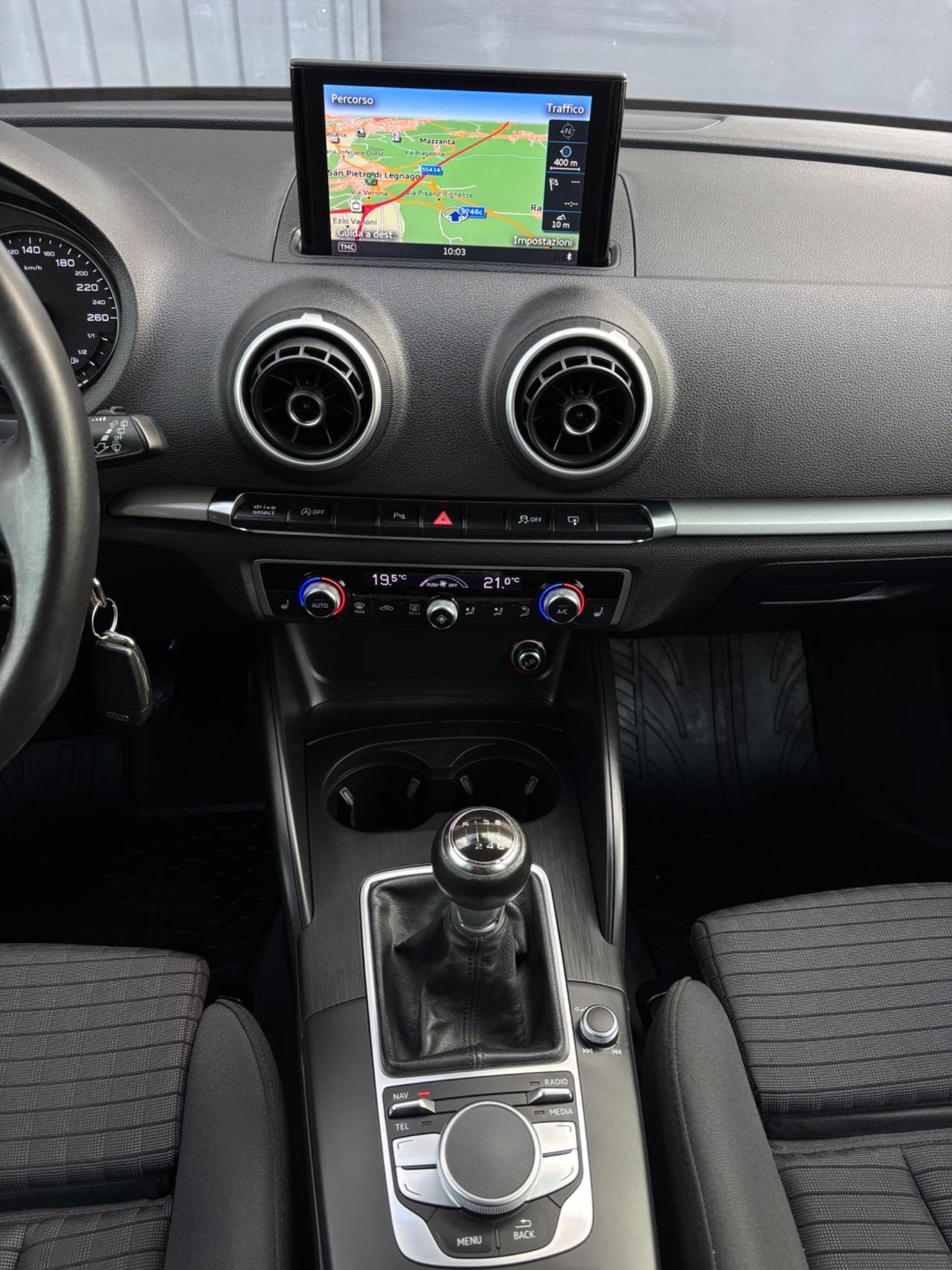 Audi A3 1.6 TDI Sportback. Garanzia. Neopatentati