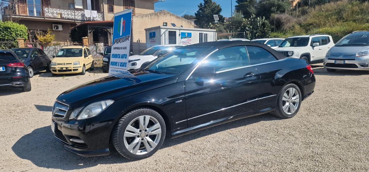 CLASSE E CABRIO AUTOMATICA '2012