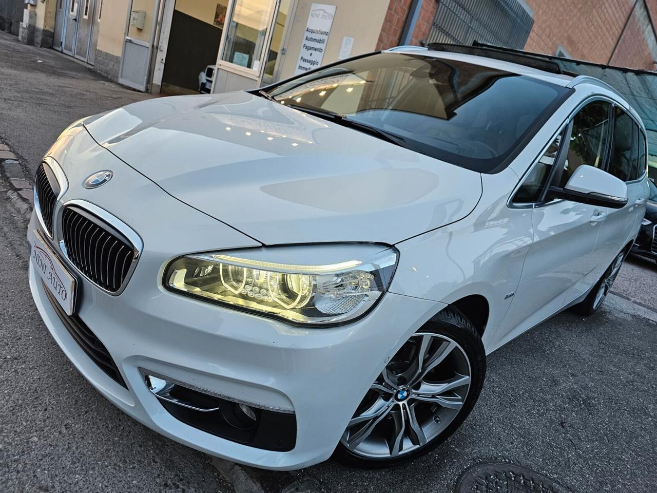 Bmw 218d 150cv Gran Tourer Luxury*Pelle*Navi*Tetto*18*Bi-Xeno*