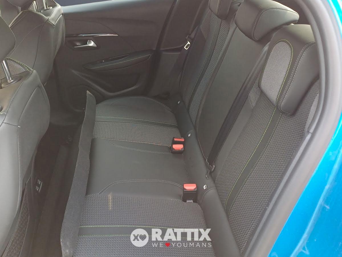 Peugeot e-208 motore elettrico 100kW GT