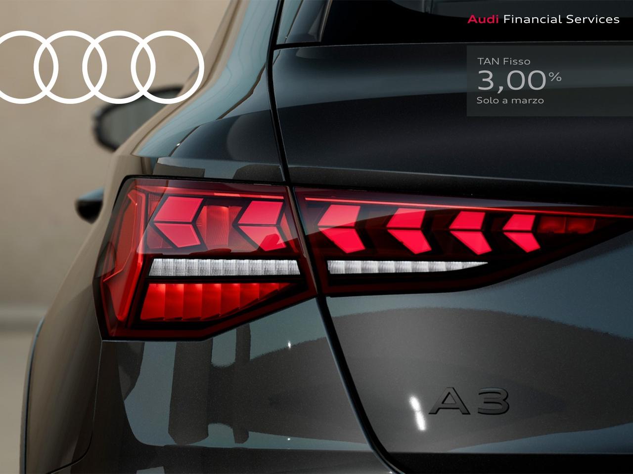 Audi A3 allstreet 1.5 tfsi mhev identity contrast 150cv s-tronic