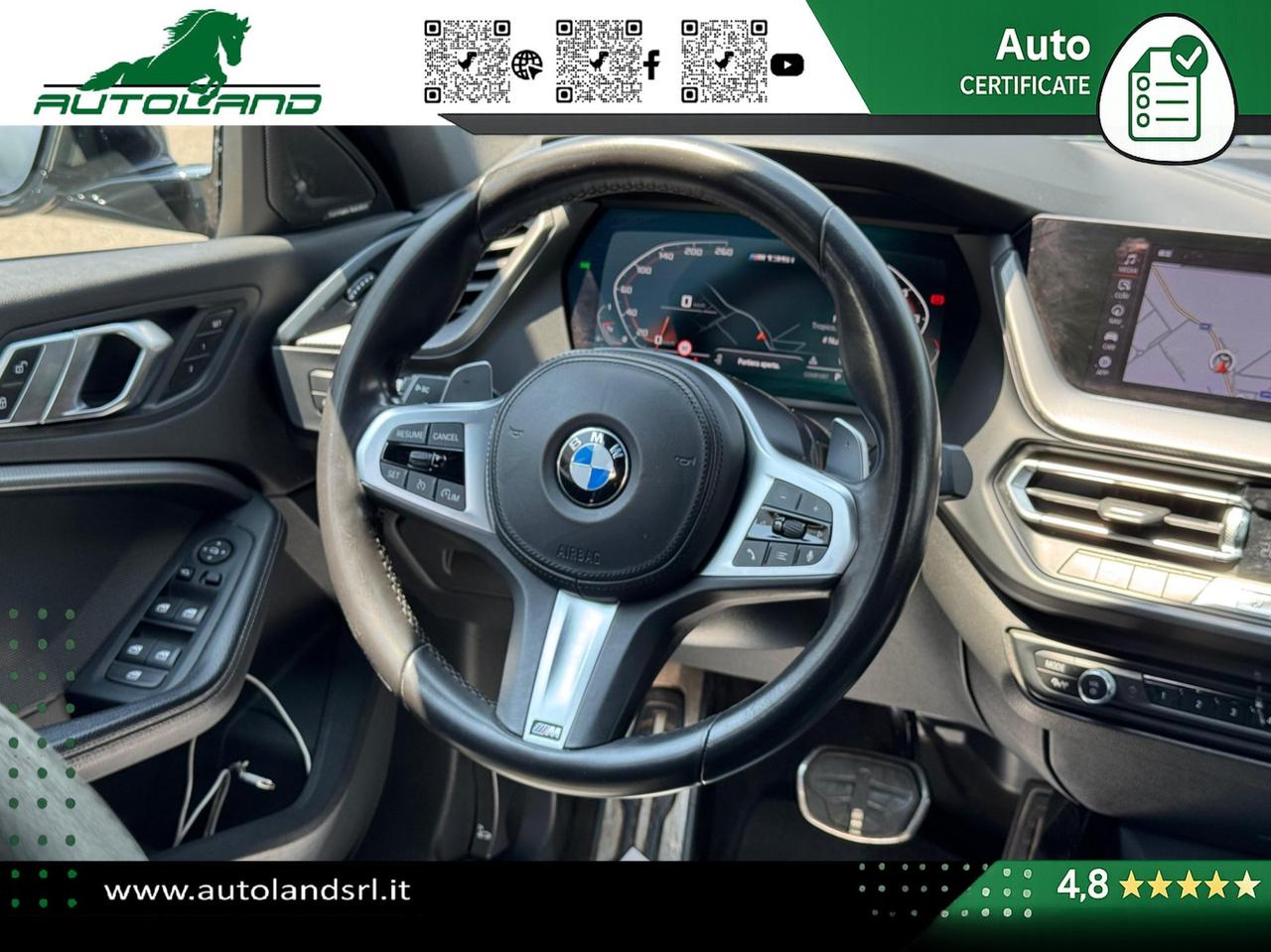 BMW 135 M 135i xdrive auto UNIPRO' UFFICIALE