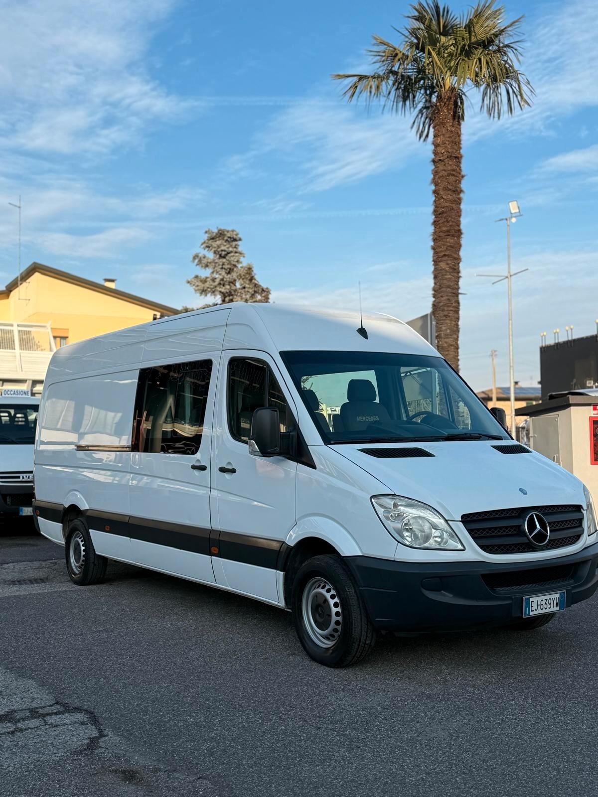 Mercedes-Benz Sprinter 313 2.2 CDI FURGONE DOPPIA CABINA MIXTO 6 POSTI LUNGO