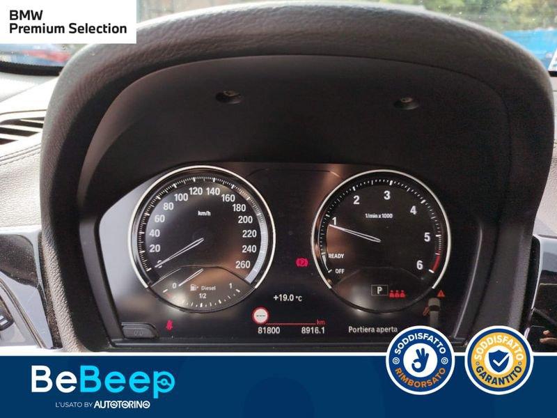 BMW X1 SDRIVE18D XLINE PLUS AUTO