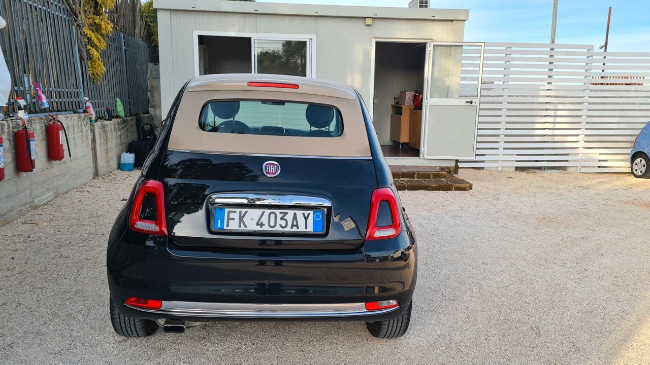 Fiat 500 C 1.2 Lounge venduta con 12 mesi di garanzia e incluso passaggio di propieta'