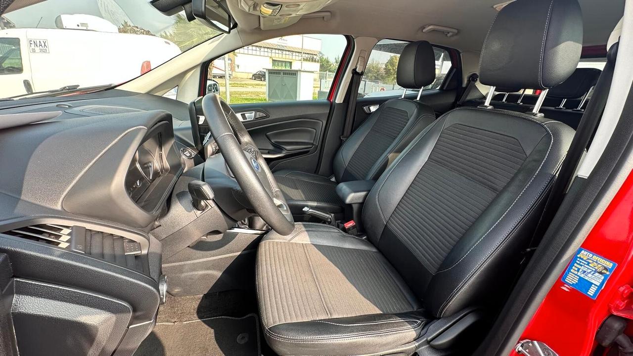 Ford EcoSport 1.5 Ecoblue 100 CV Start&Stop Titanium KM CERTIFICATI-UNICO PROPRIETARIO