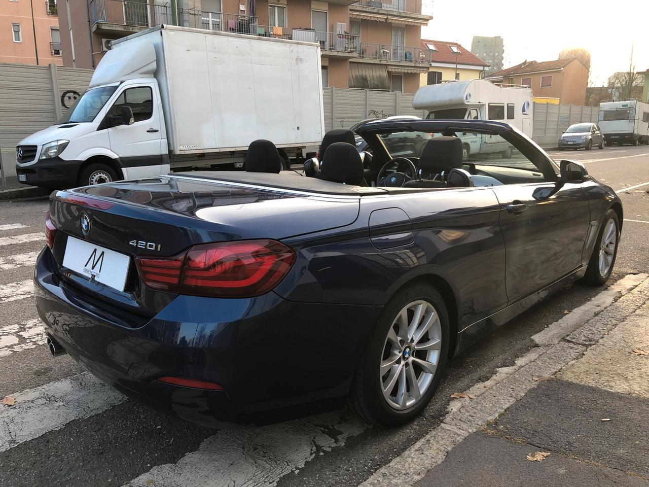 BMW SERIE 4 420i aut. Cabrio – AUT/NAV/CAMERA/PDC/LED