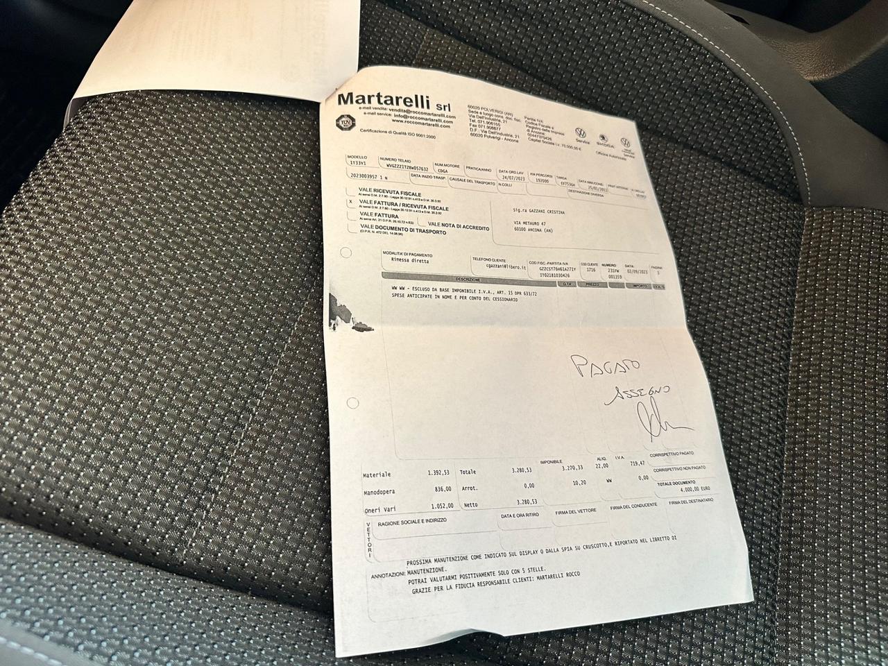 Volkswagen Touran 1.4 TSI Highline EcoFuel metano