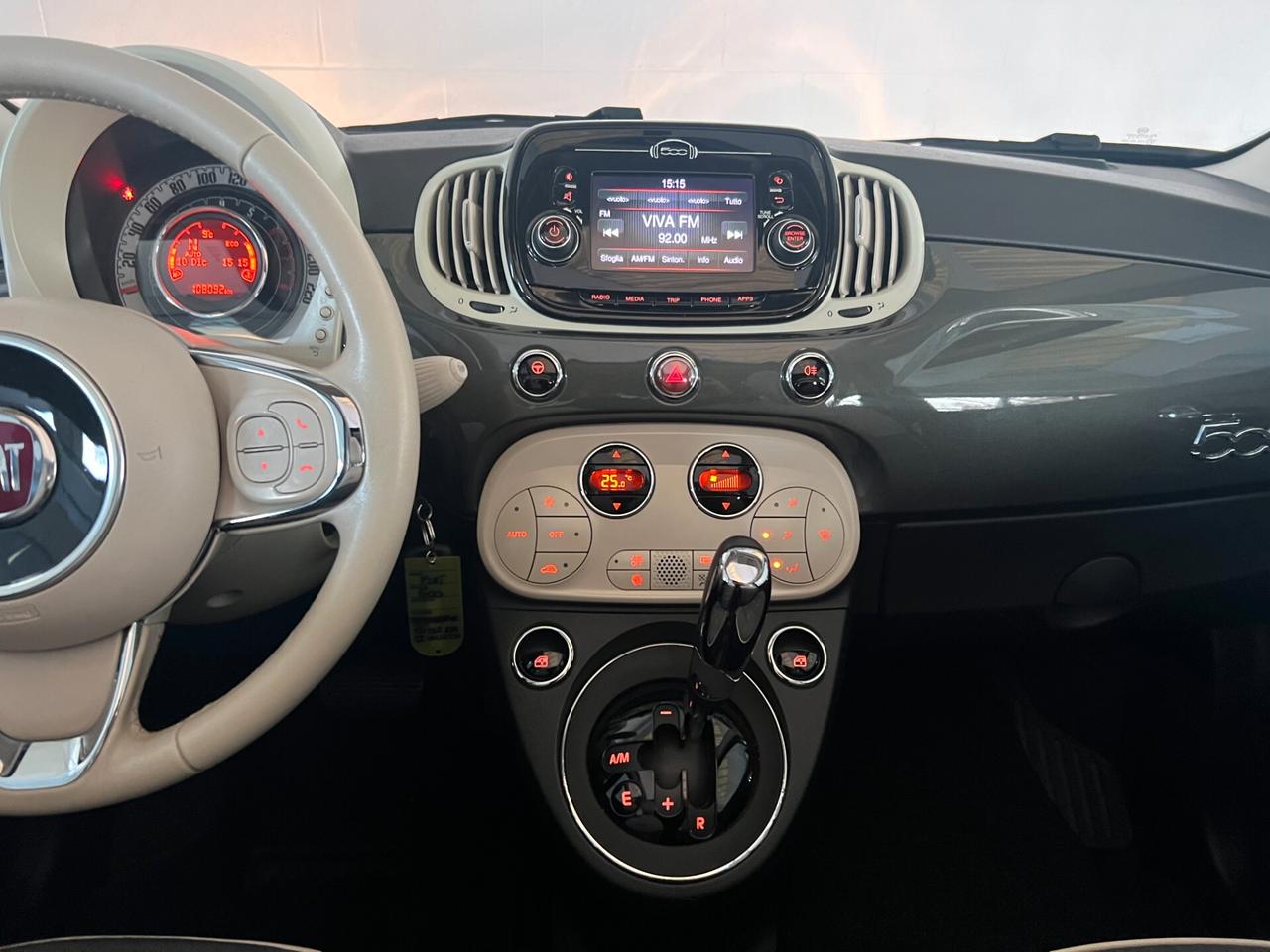 Fiat 500 Cabrio1.2 Lounge AUTOMATICA OK NEOPATENTATI