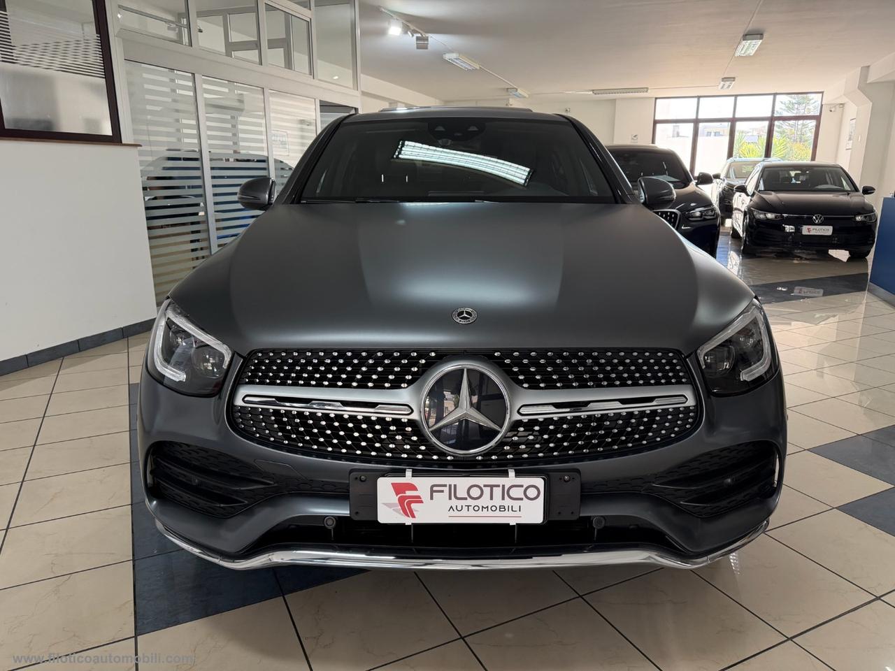 MERCEDES-BENZ GLC 300 d 4Matic Coupé Premium Plus TETTO APRIBILE- GANCIO TRAINO - LUCI AMBIENT