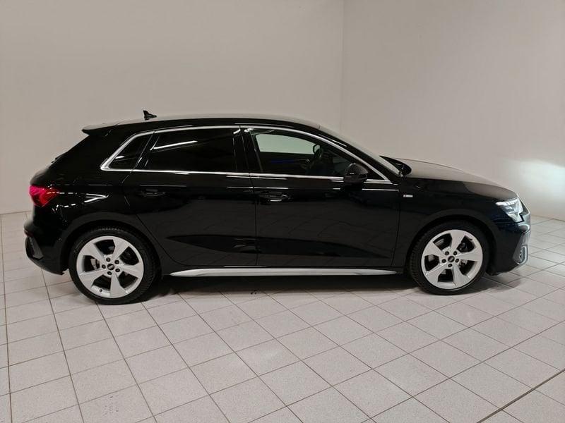 Audi A3 SPB 30 g-tron S tronic S line edition TAGLIANDI AUDI