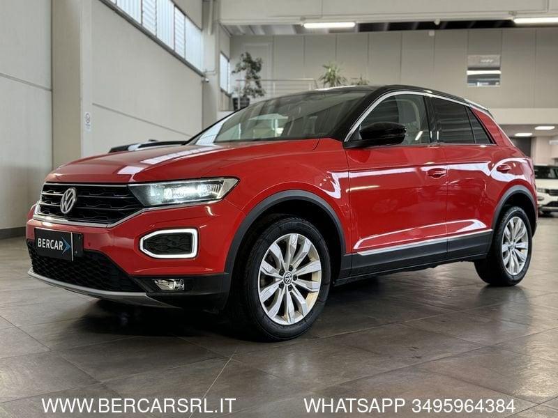 Volkswagen T-Roc 1.0 TSI SPORT BlueMotion Technology*PROIETTORI LED*CROUISE CONTROL ADATTIVO*TELECAMERA*