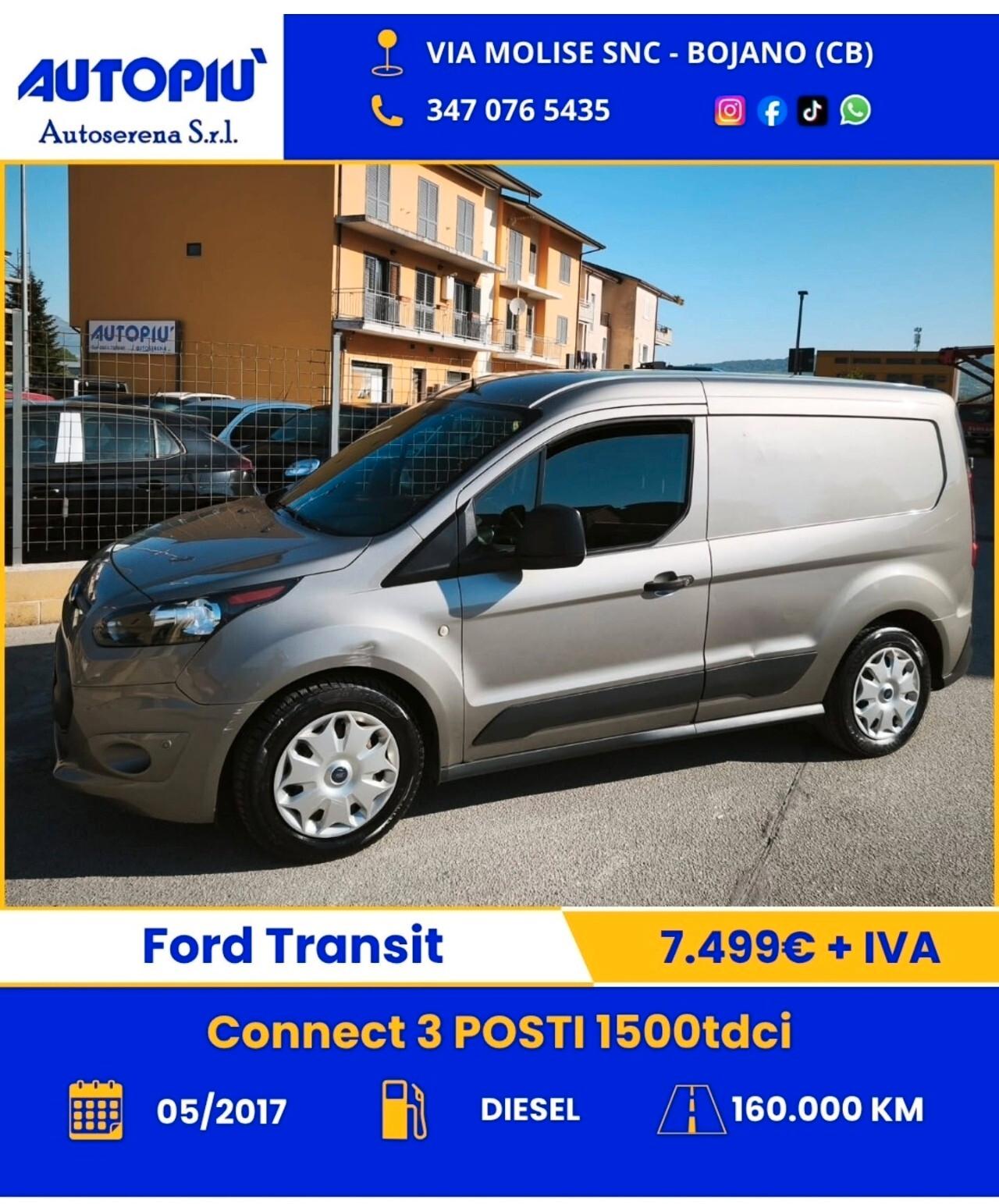 Ford Transit Connect 200 1.5 TDCi 120CV PC Furgone Entry