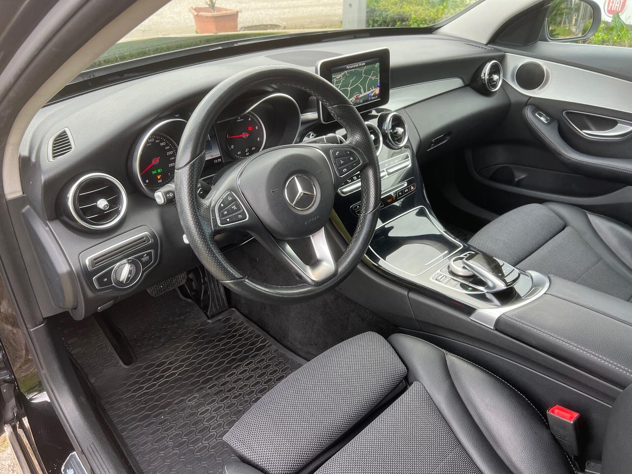 Mercedes C200 d S.W. Auto Sport-2018"IMPECCABILE"