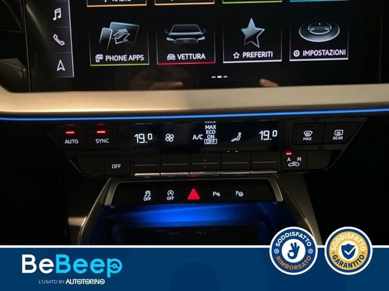 Audi A3 SPORTBACK 35 1.5 TFSI BUSINESS ADVANCED