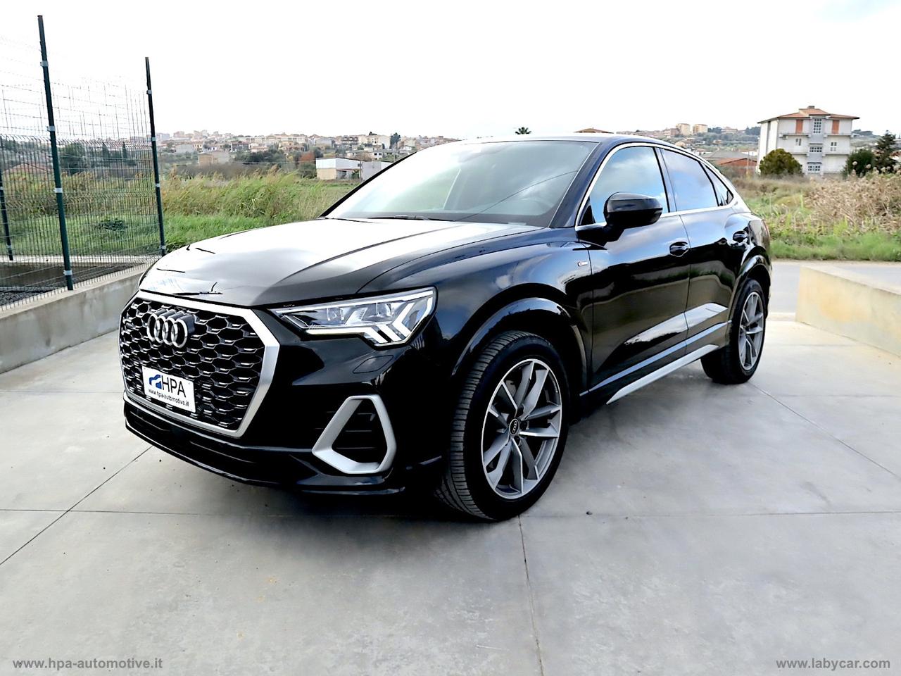 AUDI Q3 SPORTBACK 2.0TDI 200CV S-tronic S-LINE MATRIX NAVI PELLE RETROCAMERA 360 CERCHI 19