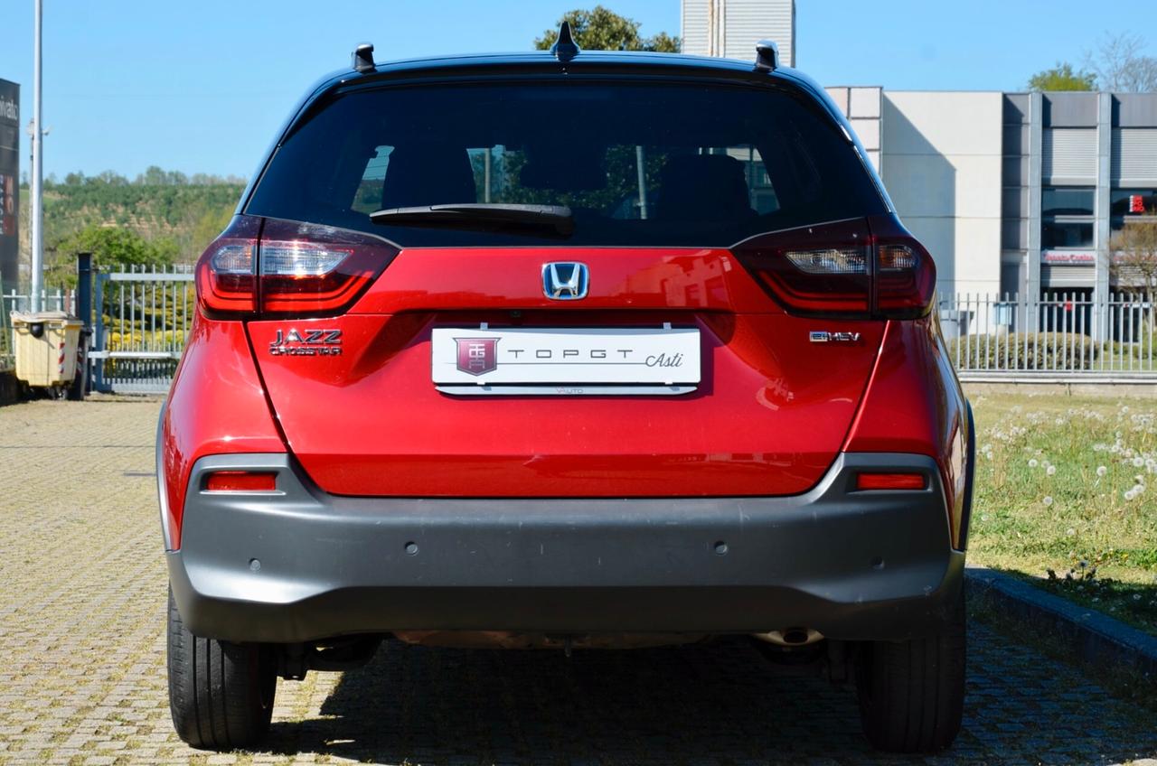 HONDA JAZZ CROSSTAR 1.5 HEV EXECUTIVE BICOLOR 98cv ECVT, UNICOPROPRIETARIO, SERVICE HONDA, UFF ITALIANA, EURO 6D, HIGH BEAM, RETROCAMERA, APPLE ANDROID, PERMUTE