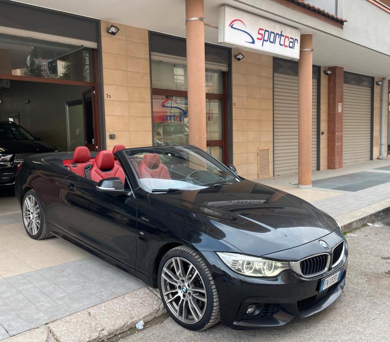 Bmw 435dA xDrive Cabrio Msport "NAVY PELLE LED H/K 19"