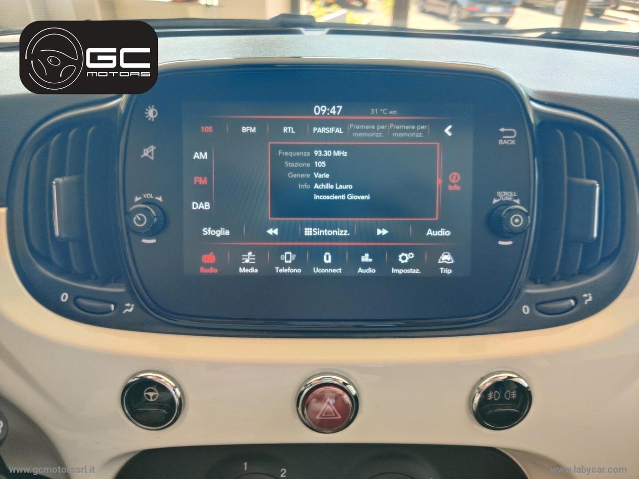 Fiat 500 Cabrio 1.0 Hybrid