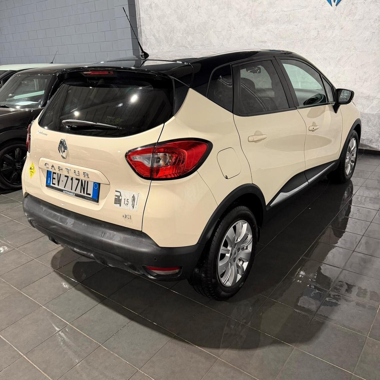 Renault Captur 1.5 dCi NEOPATENTATI+CERCHI IN LEGA+SENSORI