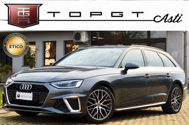 AUDI A4 AVANT 35 2.0 TDI MHEV S-LINE EXT 163cv S-TRONIC, EURO 6D, FARI LED, PELLE, PERMUTE
