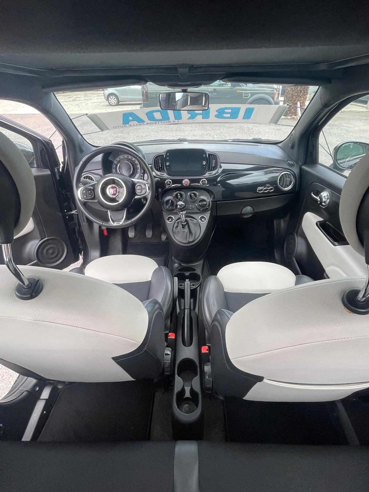 Fiat 500 HIBRID DOLCEVITA NEO PATENTATI TETTO PANORAMICO APPLE CAR PLAY BLUETOOTH CRUISE FULL LED