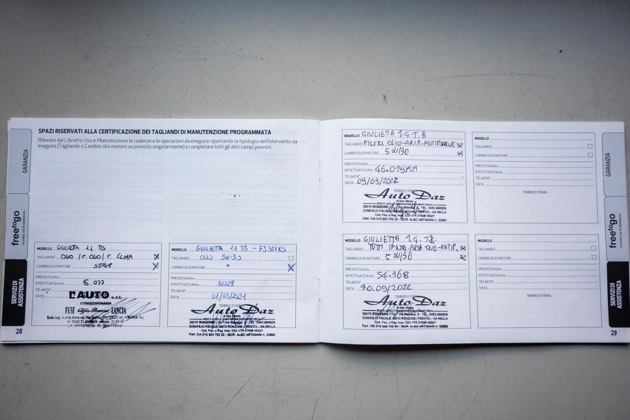 Alfa Romeo Giulietta 1.4 Turbo 120 CV Super