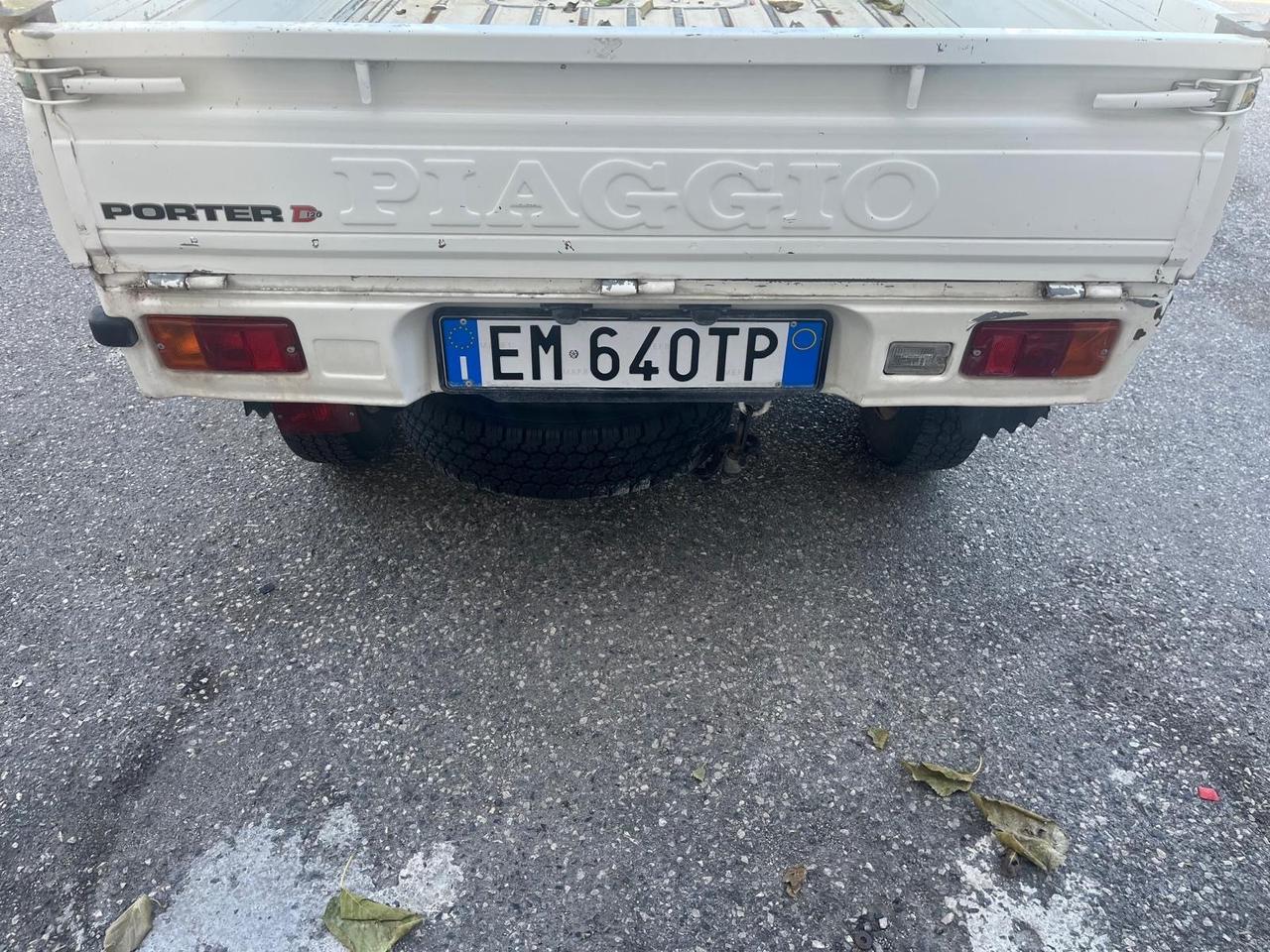 Piaggio porter 1.4 D cassone fisso - km 58000-2012