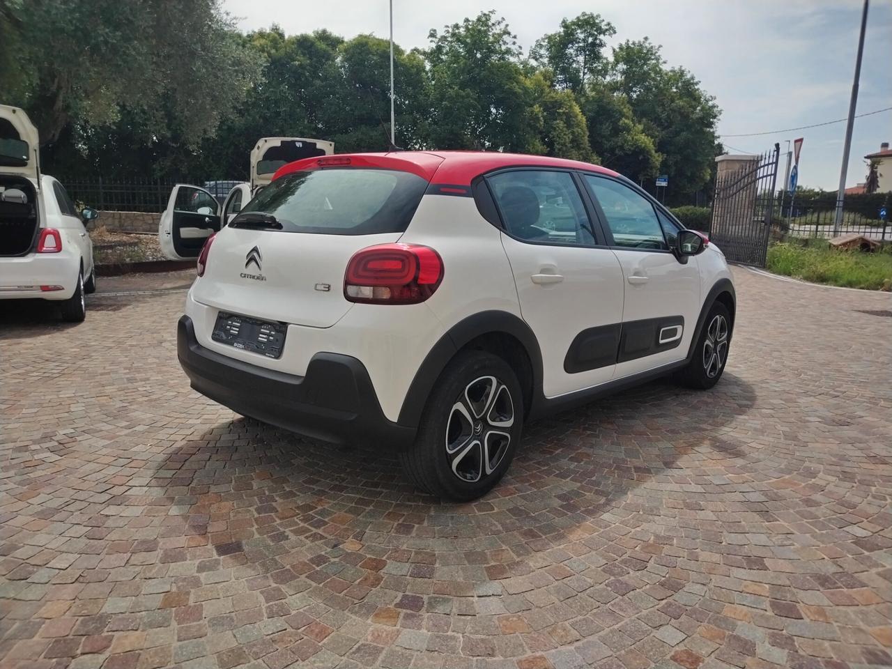 Citroen C3 Shine tetto rosso
