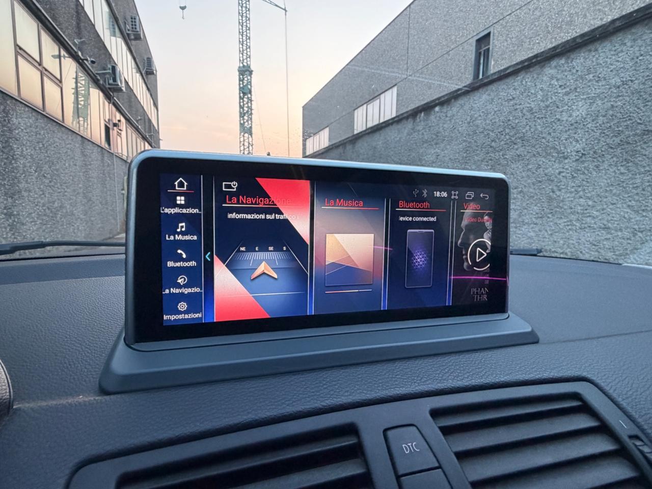 BMW 116i BENZINA EURO4 ANGEL EYES GANCIO TRAINO