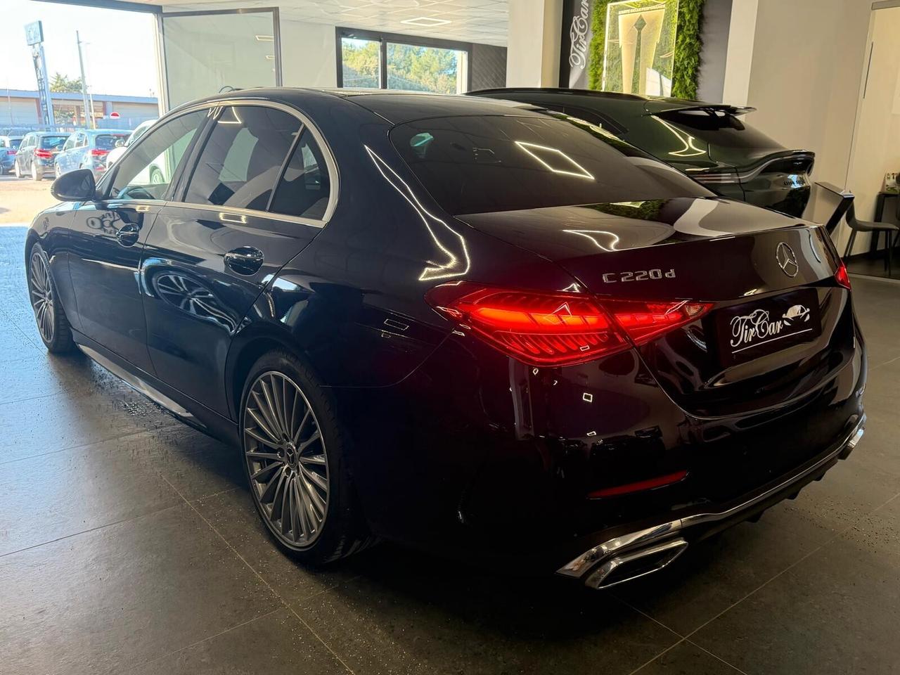 MERCEDES CLASSE C220D PREMIUM 2.0 MHEV 200CV PELLE NAVI CAM ANNO 2022