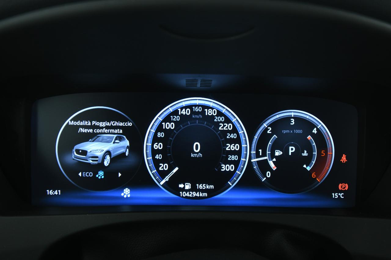 JAGUAR F-Pace 2.0d i4 Portfolio 180cv auto TETTO PANO+CAMERA+APP CONNECT
