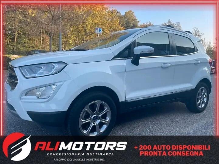 Ford EcoSport 1.0 EcoBoost 125 CV*Tetto*Navi*Cerchi*Neopatentati*