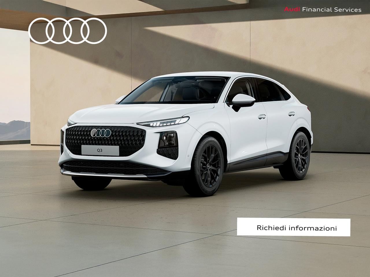 Audi Q3 sportback 1.5 tfsi mhev business advanced 150cv s-tronic