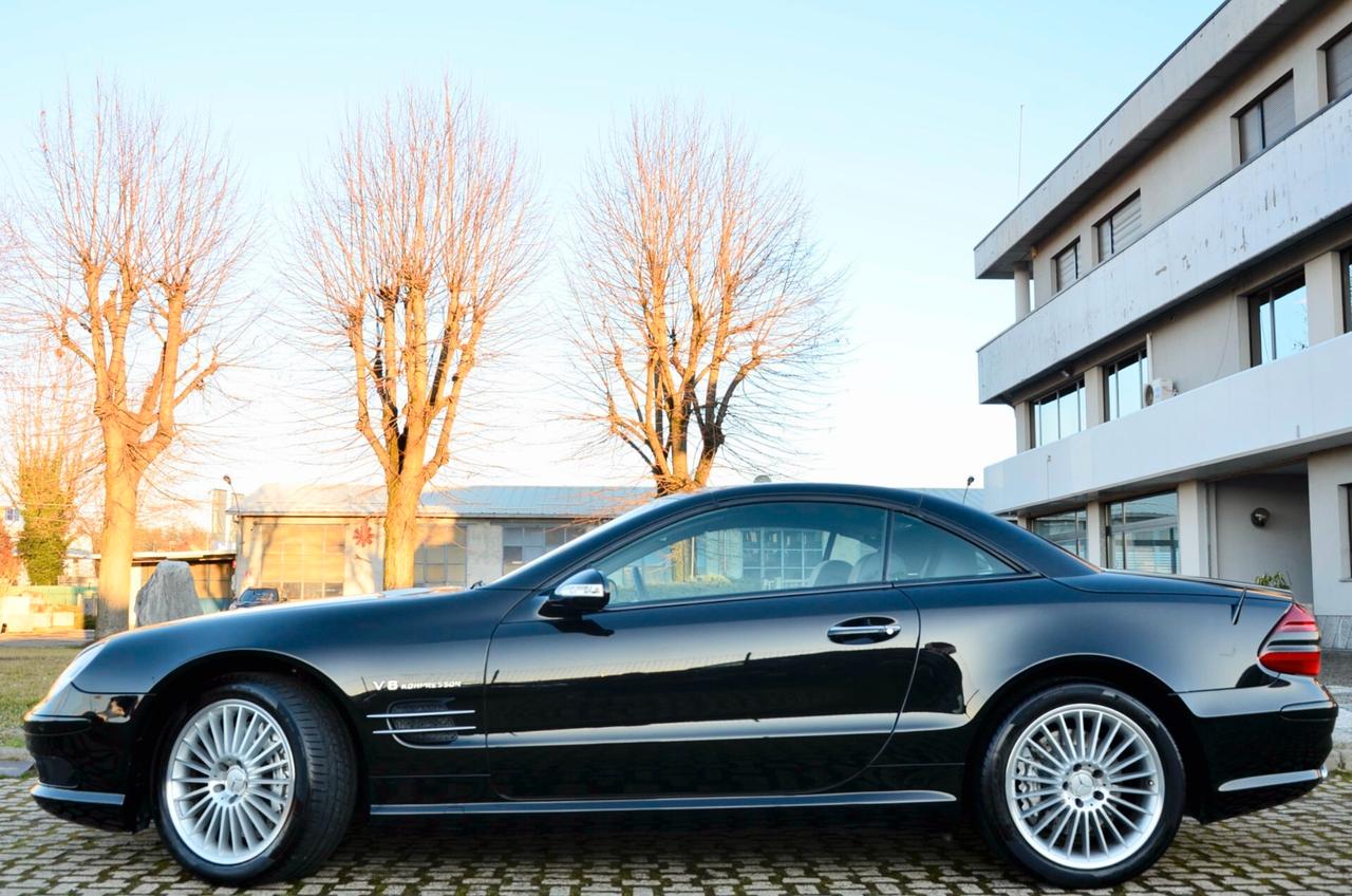 MERCEDES-BENZ SL 55 AMG 500cv, ISCRITTA ASI, PERFETTA, UFF ITALIANA, SERVICE MERCEDES, PERMUTE